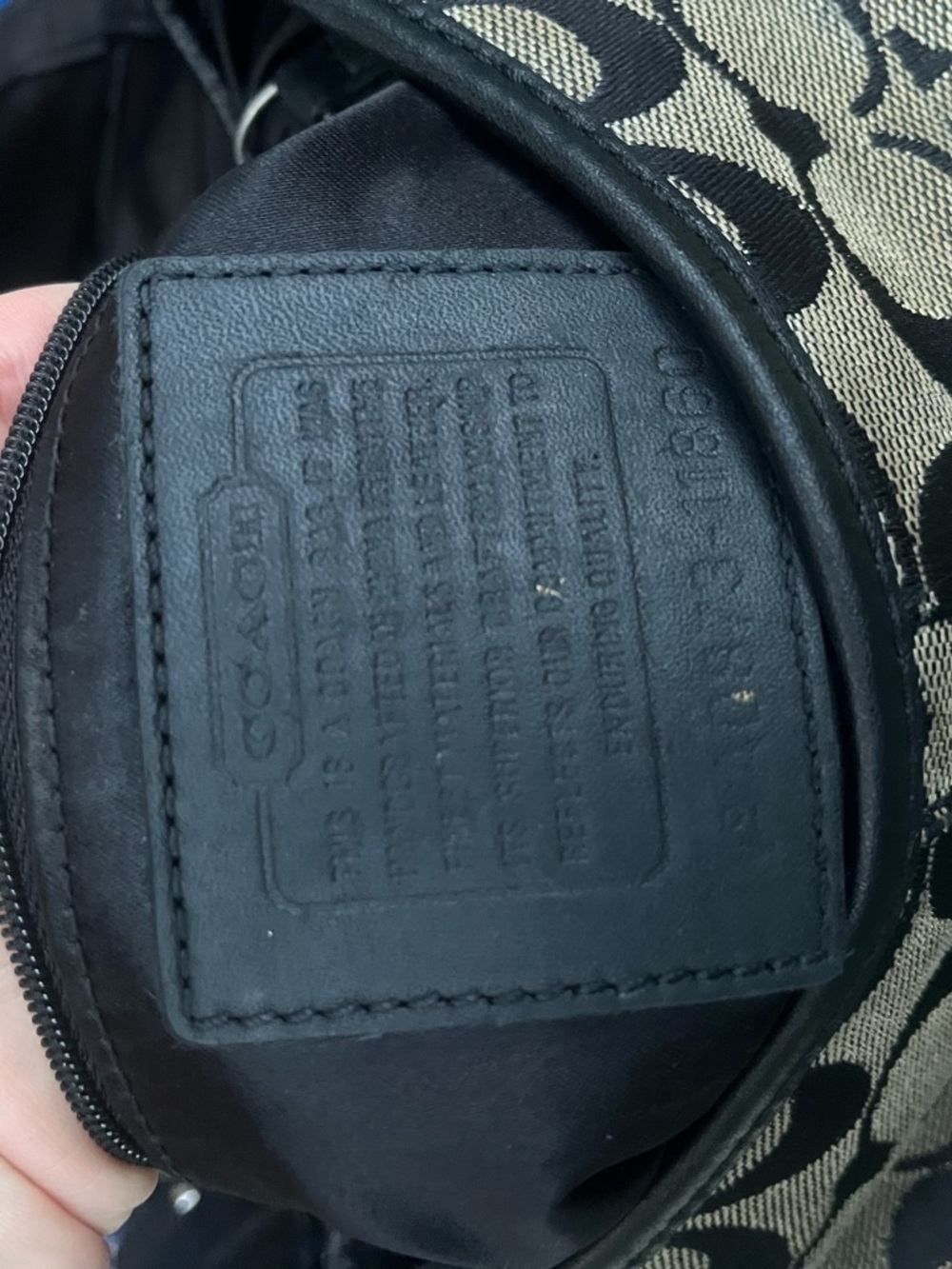 PROJECT- Coach Mini Soho Shoulder Bag in Black - Picture 8 of 8